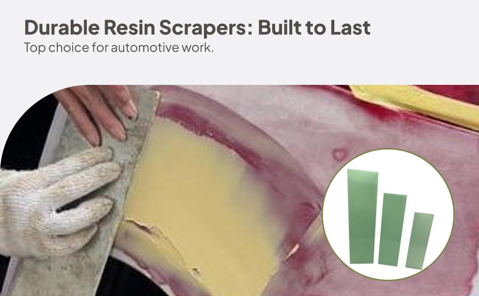 3x grattoir de Film de résine  - Auto Body Filler avis et prix
